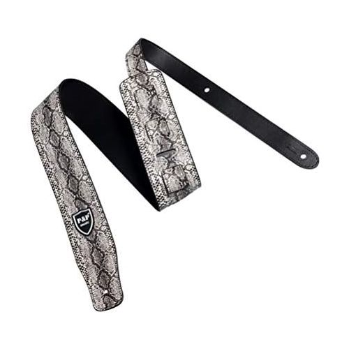  [아마존베스트]HEALLILY Guitar Strap Comfortable Durable Abrasion Resistant Snakeskin Pattern Guitar Strap for Classical Acoustic Guitars