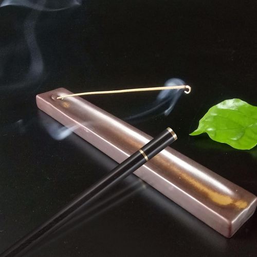  인센스스틱 HEALLILY Wooden Incense Stick Tube Incense Stick Storage Container Box Incense Canister Holder with Lid