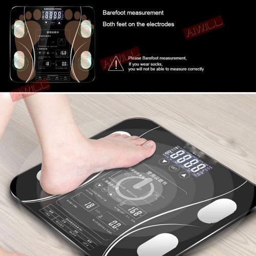  HEARTLIFE Weighing Scale Hot Bathroom Body Fat Bmi Scale Digital Human Weight Mi Scales Floor LCD Display Body...