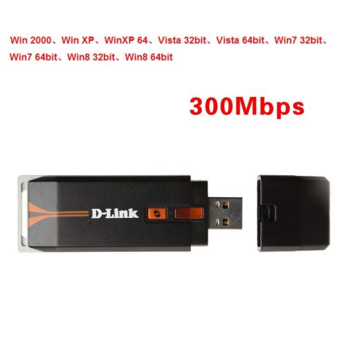  HEASEN New DWA-130 Wireless 300M 802.11n USB 2.0 WiFi Adapter RTL8191SU for Computer Laptop