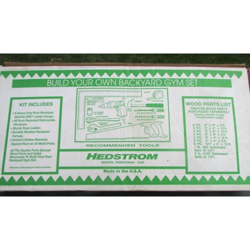  HEDSTROM PARTS HARDWARE KIT FOR OUTDOOR WOODEN PLAY FORT Hedstrom Sante Fe Tower