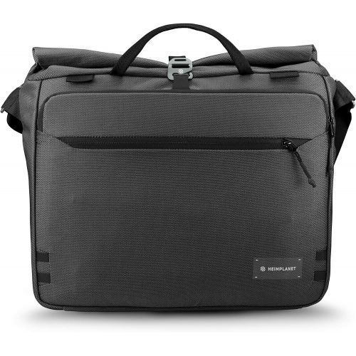  HEIMPLANET Original Transit Line Roll Top MESSENGER BAG Waterproof shoulder bag with Roll-Top Opening 15 Laptop compartment Supports 1% For The Planet