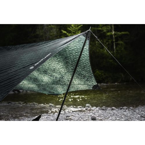  HEIMPLANET Original Dawn Tarp L Shelter Tent Tarp with 5000mm Water Column Supports 1% for The Planet (Cairo Camo)