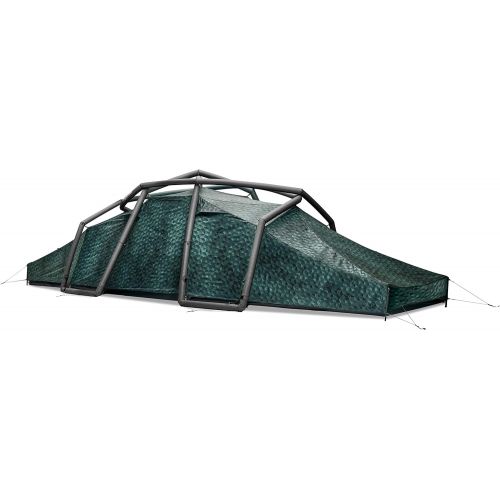  HEIMPLANET Nias Cairo Camo 4-6 Person Tent + Groundsheet for Extra Protection + Double Action Pump