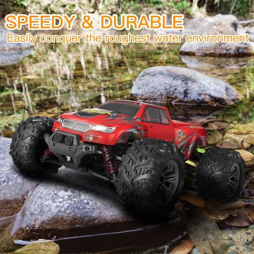  HELIFAR RC Trucks 1/16 4WD, RC Cars 2.4G Remote Control Car for Kids Radio Controlled Cars Remote Control Monster Trunk Off-Road Car 36km/h High Speed Racing Vehicle