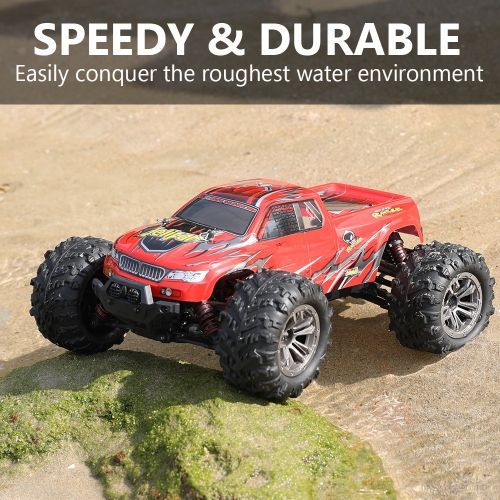  HELIFAR RC Trucks 1/16 4WD, RC Cars 2.4G Remote Control Car for Kids Radio Controlled Cars Remote Control Monster Trunk Off-Road Car 36km/h High Speed Racing Vehicle