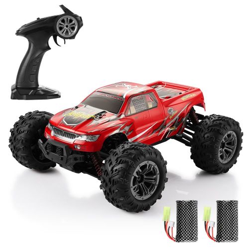  HELIFAR RC Trucks 1/16 4WD, RC Cars 2.4G Remote Control Car for Kids Radio Controlled Cars Remote Control Monster Trunk Off-Road Car 36km/h High Speed Racing Vehicle