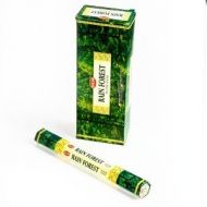 인센스스틱 Hem Rainforest Hexa Incense Stick, 6 Packs X 20 Sticks = 120 Sticks