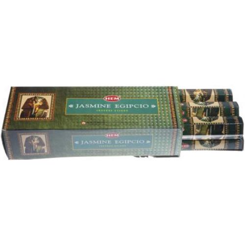  인센스스틱 HEM Egyptian Jasmine Incense Sticks Agarbatti Indian Natural Fragrance 20x6Box