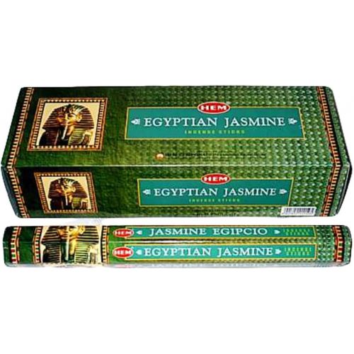  인센스스틱 HEM Egyptian Jasmine Incense Sticks Agarbatti Indian Natural Fragrance 20x6Box