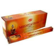 인센스스틱 Hem Meditation Incense Sticks - Box of Six 20 Gram Tubes