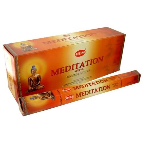  인센스스틱 Hem Meditation Incense Sticks - Box of Six 20 Gram Tubes