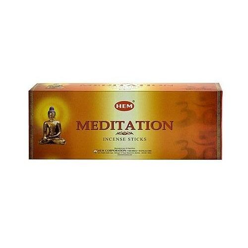  인센스스틱 Hem Meditation Incense Sticks, 120-Count (Pack of 4)