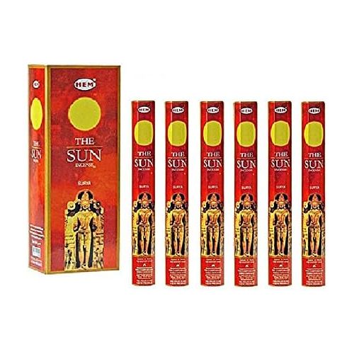  인센스스틱 HEM The Sun Incense Sticks Surya 6 Packs