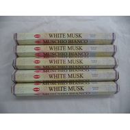 인센스스틱 HEM White Musk 100 Incense Sticks (5 x 20 stick packs)