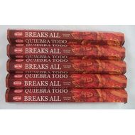 인센스스틱 HEM Breaks All 100 Incense Sticks (5 x 20 stick packs)