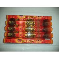 인센스스틱 HEM Honey 100 Incense Sticks (5 x 20 stick packs)