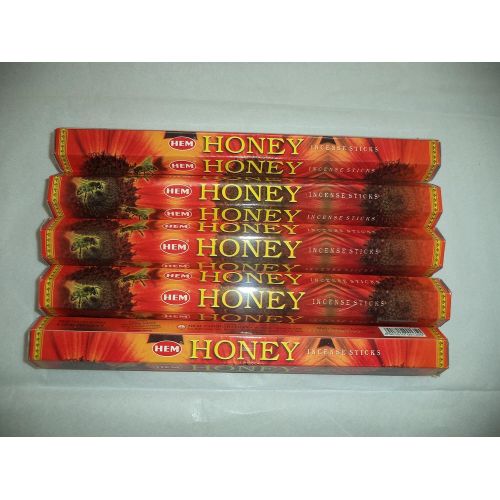  인센스스틱 HEM Honey 100 Incense Sticks (5 x 20 stick packs)