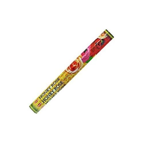  인센스스틱 Hem Honey-Rose Incense 20 Sticks Hex Pack