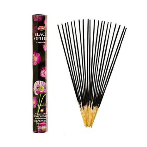  인센스스틱 Hem - Black Opium - 6 X 20 Sticks