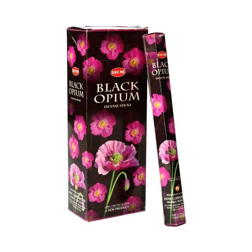  인센스스틱 Hem - Black Opium - 6 X 20 Sticks