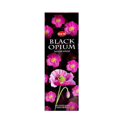  인센스스틱 Hem - Black Opium - 6 X 20 Sticks