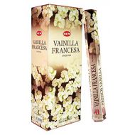 인센스스틱 HEM Freanch Vainilla Incense Sticks Agarbatti Indian Natural Fragrance 20x6Box