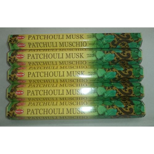  인센스스틱 HEM Patchouli Musk 100 Incense Sticks (5 x 20 stick packs)