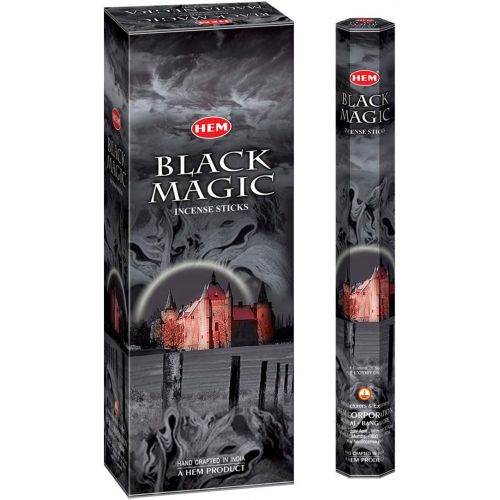  인센스스틱 Hem Black Magic Incense Sticks - 120 Incense Sticks