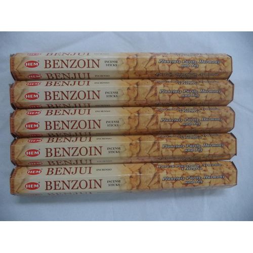  인센스스틱 HEM Benzoin 100 Incense Sticks (5 x 20 stick packs)