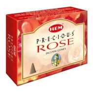 인센스스틱 HEM -Precious Rose Incense Cones - Pack of 12