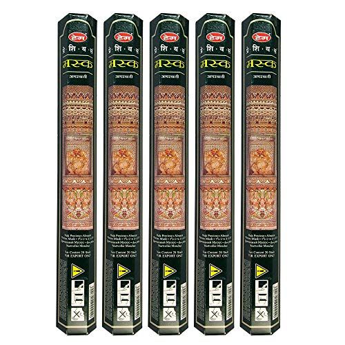  인센스스틱 HEM Precious Musk 100 Incense Sticks (5 x 20 stick packs)