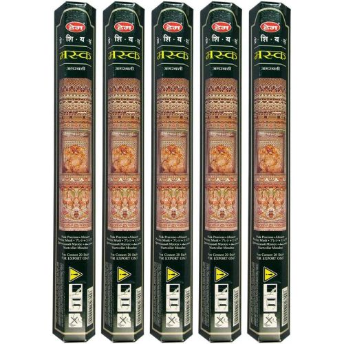  인센스스틱 HEM Precious Musk 100 Incense Sticks (5 x 20 stick packs)