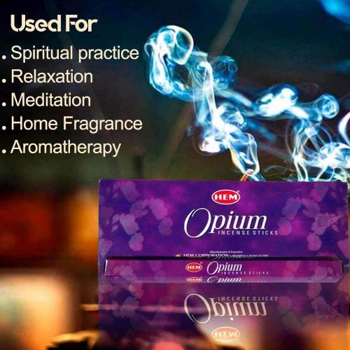  인센스스틱 HEM Opium 100 Incense Sticks (5 x 20 stick packs)