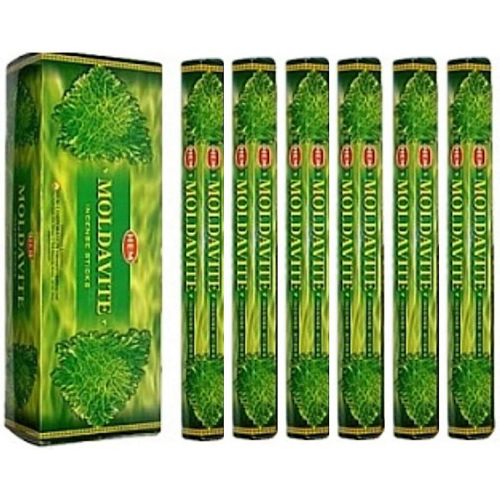  인센스스틱 HEM Moldavite 100 Incense Sticks (5 x 20 stick packs)