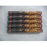 인센스스틱 HEM Attracts Money 100 Incense Sticks (5 x 20 stick packs)