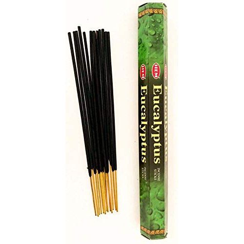  인센스스틱 HEM Eucalyptus Agarbatti Anti Stress Incense Sticks Precious Special Original