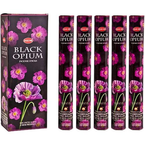  인센스스틱 HEM Black Opium 100 Incense Sticks (5 x 20 Stick Packs)