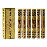 인센스스틱 HEM Sandal (Sandalwood Type) 100 Incense Sticks (5 X 20 Stick Packs)
