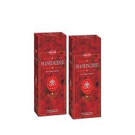 인센스스틱 Frankincense - Box of Six 20 Sticks Tubes, 120 Sticks(2 BOX) Total 240 STICKS- HEM Incense From India