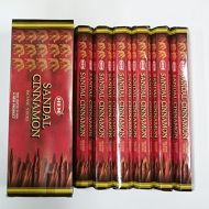 인센스스틱 Hem Incense 120 sticks Sandal Cinnamon Scent Hand Rolled Made in India