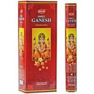 인센스스틱 Hem Shree Ganesha Incense 6 Hexagon Packs of 20 = 120 Sticks