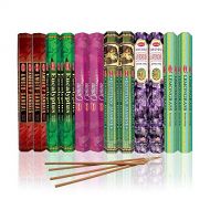 인센스스틱 HEM Incense Sticks Best Sellers 6 Boxes X 20 Grams, Variety Pack, Total 120 Gm Pack Of 2