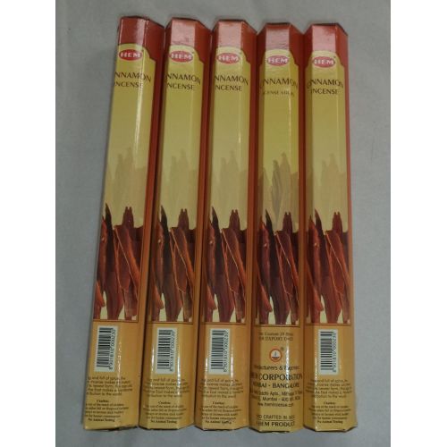  인센스스틱 HEM Cinnamon 100 Incense Sticks (5 x 20 stick packs)