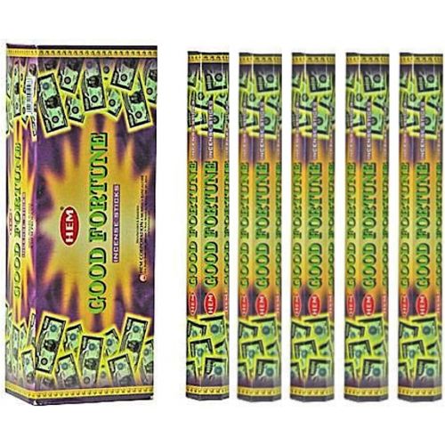  인센스스틱 HEM Good Fortune 100 Incense Sticks (5 x 20 stick packs)