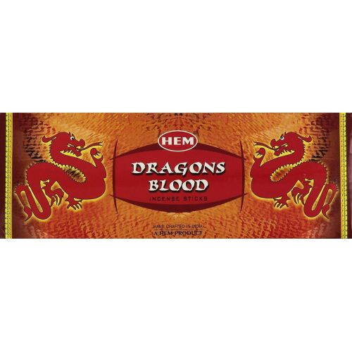  인센스스틱 Hem Dragons Blood, Incense, 120 Sticks Box