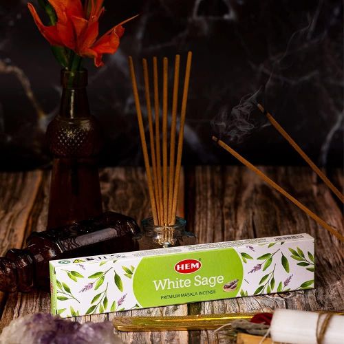  인센스스틱 HEM - White Sage Premium Masala Incense Sticks