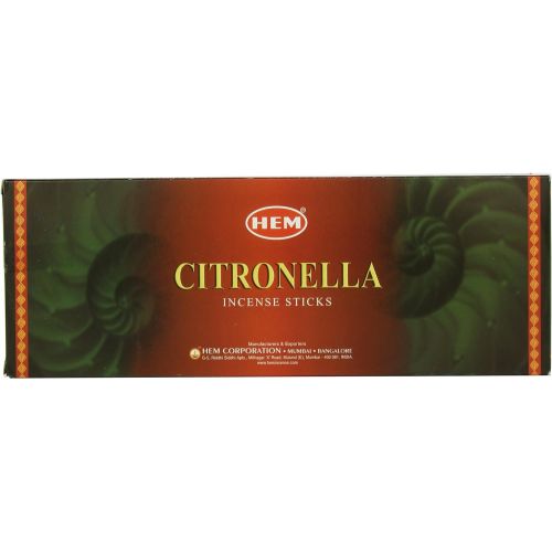  인센스스틱 Hem Citronella Incense Sticks, 120-Count (Pack of 4)