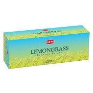 인센스스틱 HEM Lemongrass Incense Sticks - Pack of 6 (20 Sticks Each) Scented Sticks for Relaxing & Meditation