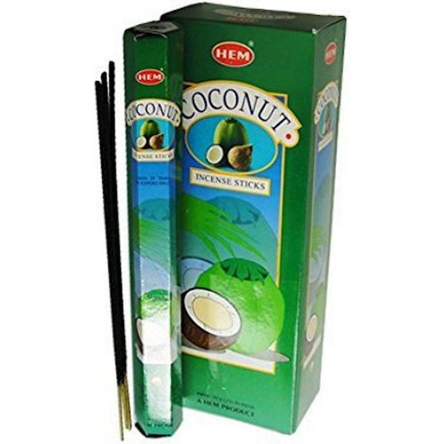  인센스스틱 HEM Coconut 100 Incense Sticks (5 x 20 stick packs)